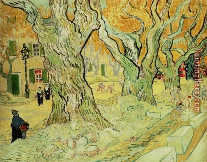 Vincent van Gogh The Road Menders